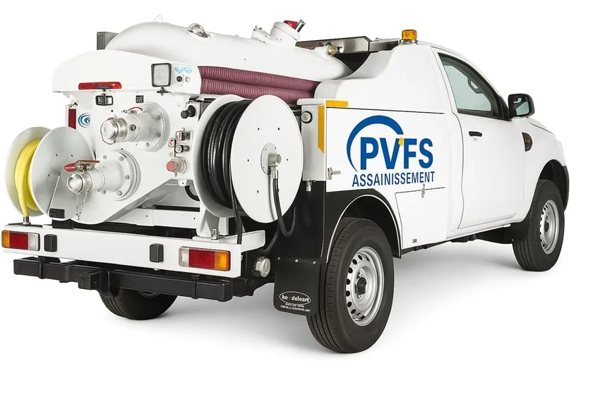 Hydrocurage haute pression canalisation