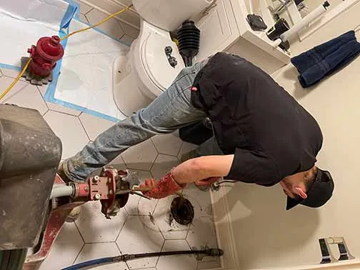PVFS : Débouchage canalisation